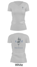 K&M window solutions llc 44492171 Women's Short Sleeve V-neck Shirt - 19