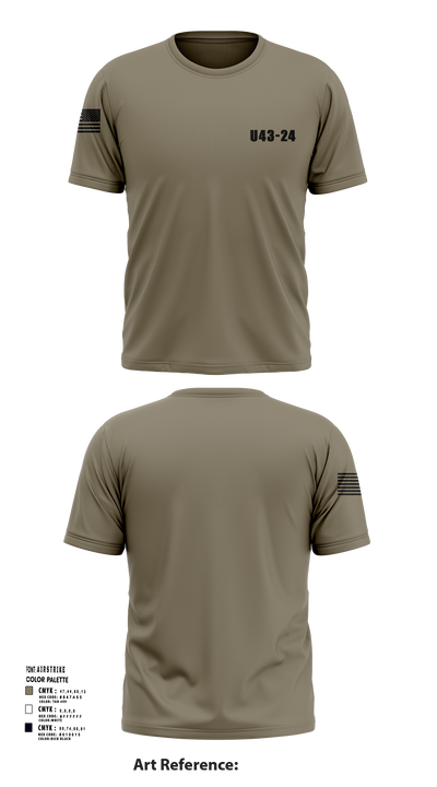 U43-24 64979853 Short Sleeve Performance Shirt - 104