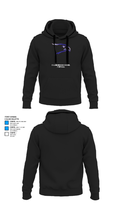 Ellinwood High School Football 3917494 Hoodie - 24