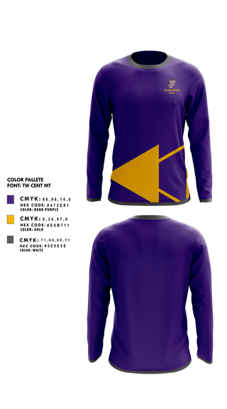 Long Sleeve Performance Shirt, Franklinton High School Golf, Golf, Teamtime, Team time, sublimation, custom sports apparel, team uniforms, spirit wear, spiritwear, sports uniforms, custom shirts, team store, custom team store, fundraiser sports, apparel fundraiser