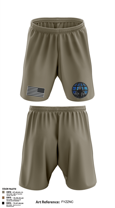 REAPERS, FT SHAFTER 63519061 Athletic Shorts With Pockets - 1