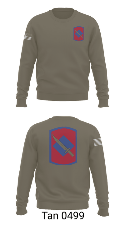 39th Infantry Brigade 34515329 Crew Neck Sweatshirt - 65