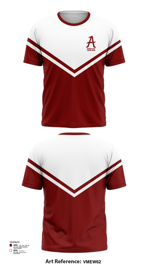 Short Sleeve Performance Shirt, Ardmore High School Cheer, Cheer, Teamtime, Team time, sublimation, custom sports apparel, team uniforms, spirit wear, spiritwear, sports uniforms, custom shirts, team store, custom team store, fundraiser sports, apparel fundraiser
