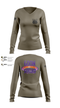 92nd Engineers 80974269 Women's Long Sleeve V-neck Shirt - 5