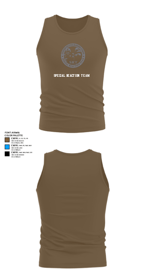 Tank Top, Special Reaction Team, Marines, Teamtime, Team time, sublimation, custom sports apparel, team uniforms, spirit wear, spiritwear, sports uniforms, custom shirts, team store, custom team store, fundraiser sports, apparel fundraiser