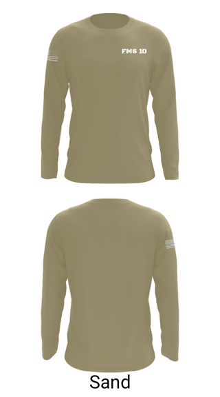 Long Sleeve Performance Shirt, FMS 10, National Guard, Teamtime, Team time, sublimation, custom sports apparel, team uniforms, spirit wear, spiritwear, sports uniforms, custom shirts, team store, custom team store, fundraiser sports, apparel fundraiser