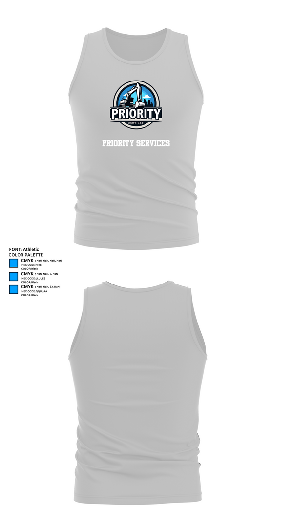 Tank Top, Priority Services, , Teamtime, Team time, sublimation, custom sports apparel, team uniforms, spirit wear, spiritwear, sports uniforms, custom shirts, team store, custom team store, fundraiser sports, apparel fundraiser