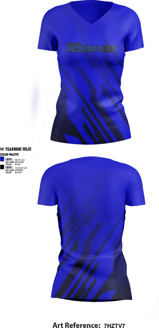 Womens Short Sleeve Vneck Shirt, Midwest Redemption, Spirit Store, Teamtime, Team time, sublimation, custom sports apparel, team uniforms, spirit wear, spiritwear, sports uniforms, custom shirts, team store, custom team store, fundraiser sports, apparel fundraiser