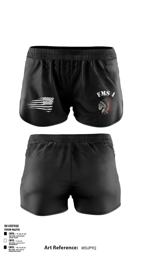 Ranger Panties, FMS 1, OKARNG, , Teamtime, Team time, sublimation, custom sports apparel, team uniforms, spirit wear, spiritwear, sports uniforms, custom shirts, team store, custom team store, fundraiser sports, apparel fundraiser