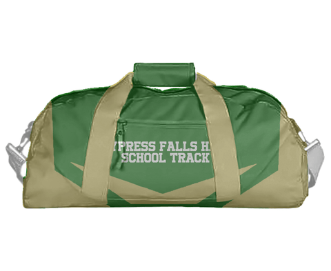 Duffle Bag, Cypress Falls High School Track, Track & Field, Teamtime, Team time, sublimation, custom sports apparel, team uniforms, spirit wear, spiritwear, sports uniforms, custom shirts, team store, custom team store, fundraiser sports, apparel fundraiser