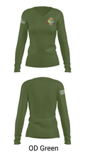 11th T.S.R 19637514 Women's Long Sleeve V-neck Shirt - 54