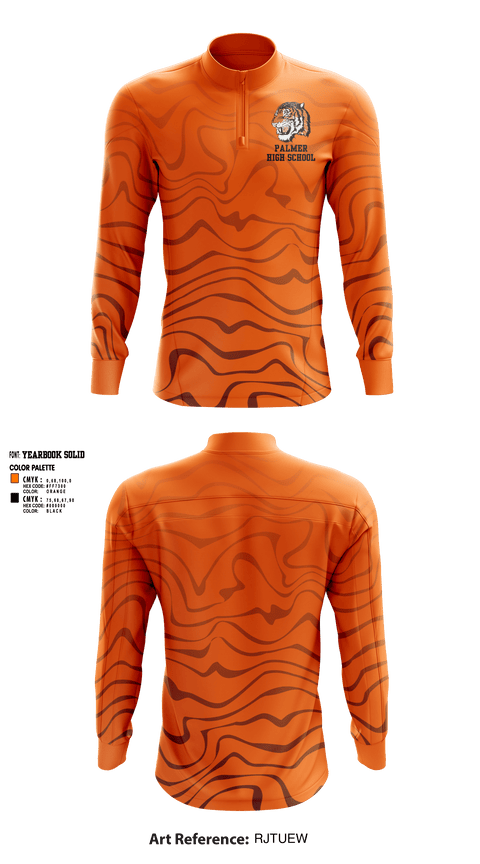Quarter Zip Jacket, Palmer High School Basketball, Women's Basketball, Teamtime, Team time, sublimation, custom sports apparel, team uniforms, spirit wear, spiritwear, sports uniforms, custom shirts, team store, custom team store, fundraiser sports, apparel fundraiser