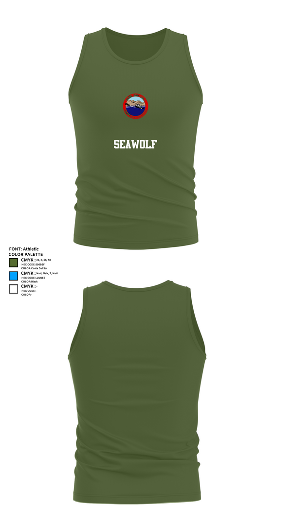 Tank Top, SEAWOLF, , Teamtime, Team time, sublimation, custom sports apparel, team uniforms, spirit wear, spiritwear, sports uniforms, custom shirts, team store, custom team store, fundraiser sports, apparel fundraiser