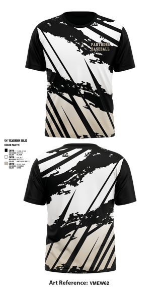 Short Sleeve Performance Shirt, Panthers, Baseball, Teamtime, Team time, sublimation, custom sports apparel, team uniforms, spirit wear, spiritwear, sports uniforms, custom shirts, team store, custom team store, fundraiser sports, apparel fundraiser