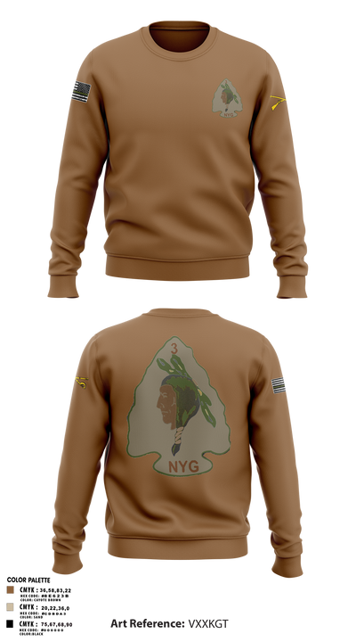 undefined Crew Neck Sweatshirt - 1