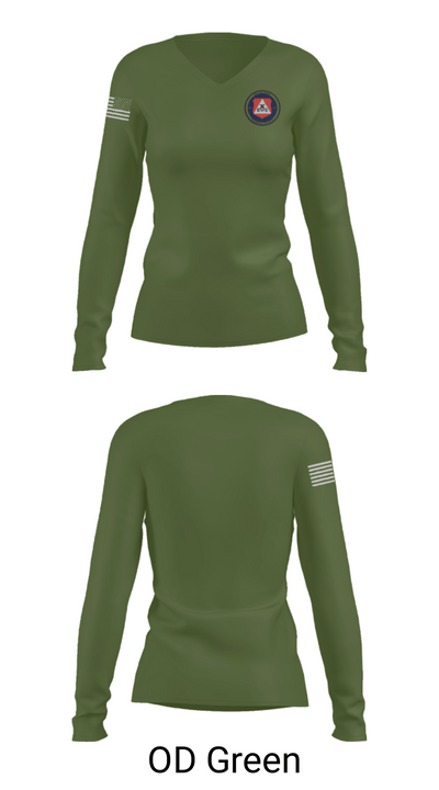 Civil Air Patrol 10241022 Women's Long Sleeve V-neck Shirt - 31