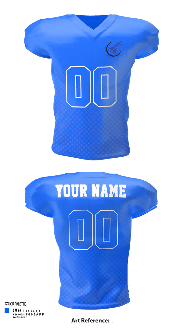 Football Jersey, Rocky Mountain Middle School Football, Football, Teamtime, Team time, sublimation, custom sports apparel, team uniforms, spirit wear, spiritwear, sports uniforms, custom shirts, team store, custom team store, fundraiser sports, apparel fundraiser