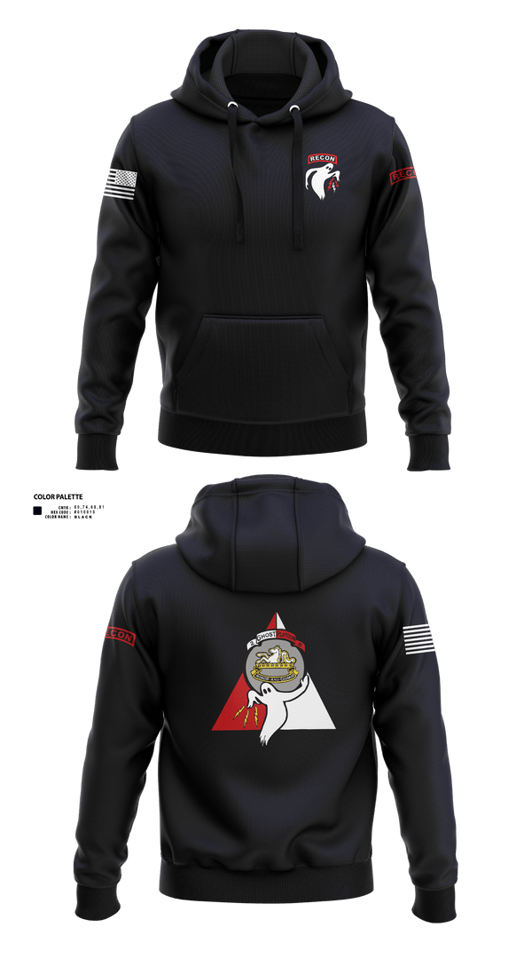 Hoodie, Ghost Platoon, HHC, 2-8 CAV, 1ABCT, 1CD, , Teamtime, Team time, sublimation, custom sports apparel, team uniforms, spirit wear, spiritwear, sports uniforms, custom shirts, team store, custom team store, fundraiser sports, apparel fundraiser