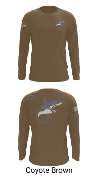 Long Sleeve Performance Shirt, Great white guns, Marines, Teamtime, Team time, sublimation, custom sports apparel, team uniforms, spirit wear, spiritwear, sports uniforms, custom shirts, team store, custom team store, fundraiser sports, apparel fundraiser