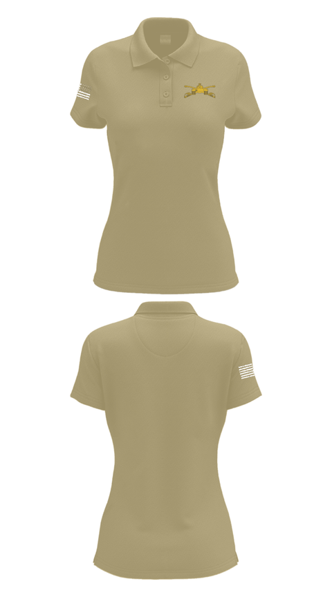 Women's Short Sleeve Performance Polo, Greywolf, Army, Teamtime, Team time, sublimation, custom sports apparel, team uniforms, spirit wear, spiritwear, sports uniforms, custom shirts, team store, custom team store, fundraiser sports, apparel fundraiser