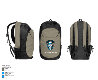 Gear Bag, 1st Platoon, 95th CBRN, Army, Teamtime, Team time, sublimation, custom sports apparel, team uniforms, spirit wear, spiritwear, sports uniforms, custom shirts, team store, custom team store, fundraiser sports, apparel fundraiser