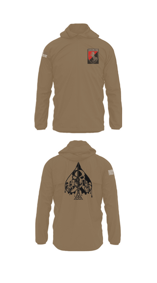 Windbreaker, Dealer Company, 1/11 ACR, Army, Teamtime, Team time, sublimation, custom sports apparel, team uniforms, spirit wear, spiritwear, sports uniforms, custom shirts, team store, custom team store, fundraiser sports, apparel fundraiser