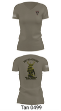 MFRC 40243185 Women's Short Sleeve V-neck Shirt - 68
