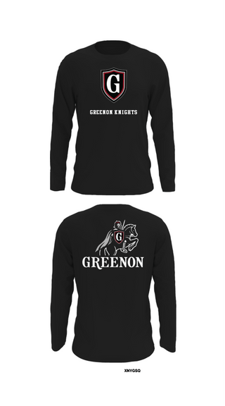 Long Sleeve Performance Shirt, Greenon Knights, Women's Volleyball, Teamtime, Team time, sublimation, custom sports apparel, team uniforms, spirit wear, spiritwear, sports uniforms, custom shirts, team store, custom team store, fundraiser sports, apparel fundraiser