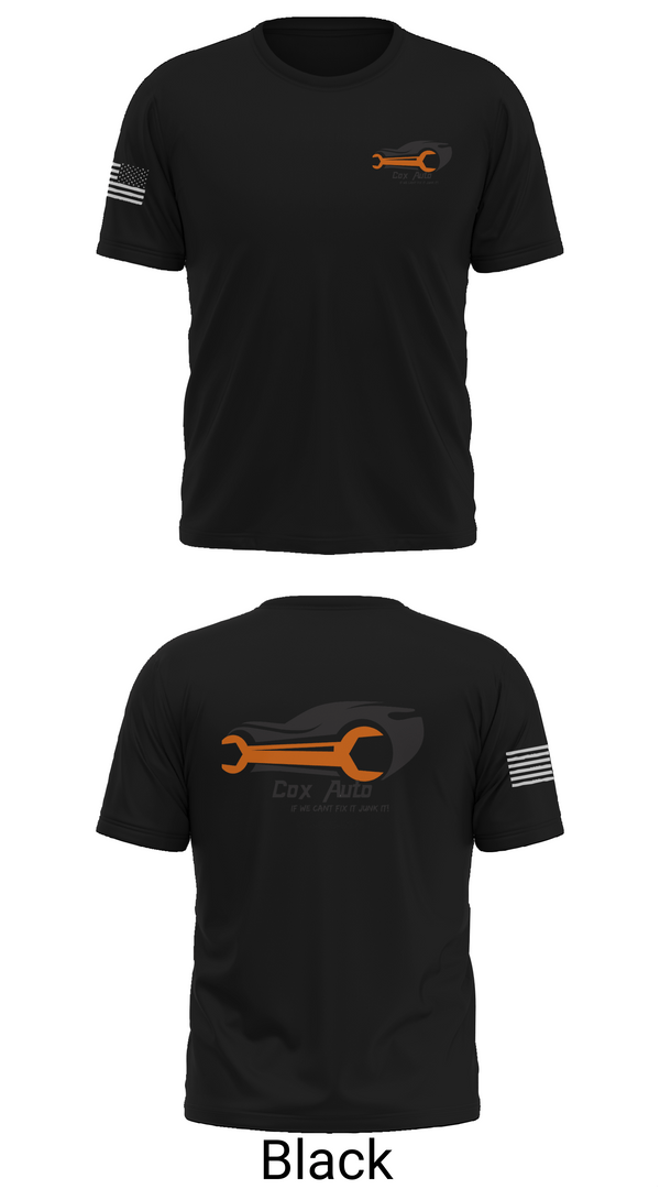 Old School Cotton Feel Shirt, Cox Auto, , Teamtime, Team time, sublimation, custom sports apparel, team uniforms, spirit wear, spiritwear, sports uniforms, custom shirts, team store, custom team store, fundraiser sports, apparel fundraiser