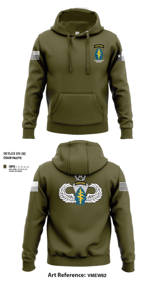Hoodie, 197th STSC (SO)(A), National Guard, Teamtime, Team time, sublimation, custom sports apparel, team uniforms, spirit wear, spiritwear, sports uniforms, custom shirts, team store, custom team store, fundraiser sports, apparel fundraiser