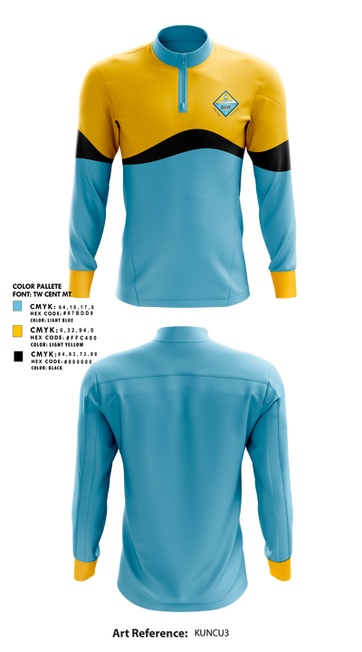 NKZ Level Painting & Flooring  Quarter Zip Jacket - 1 (1)