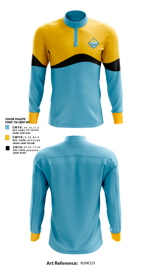 Quarter Zip Jacket, NKZ Level Painting & Flooring, , Teamtime, Team time, sublimation, custom sports apparel, team uniforms, spirit wear, spiritwear, sports uniforms, custom shirts, team store, custom team store, fundraiser sports, apparel fundraiser