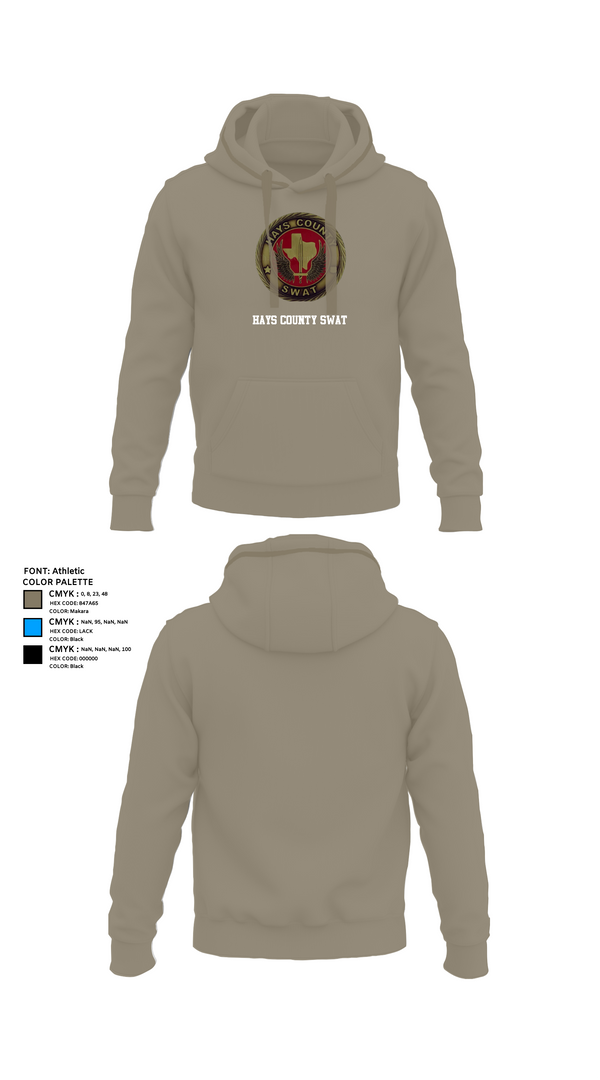 Hoodie, Hays County SWAT, Police, Teamtime, Team time, sublimation, custom sports apparel, team uniforms, spirit wear, spiritwear, sports uniforms, custom shirts, team store, custom team store, fundraiser sports, apparel fundraiser