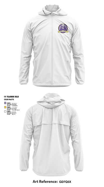 Amsterdam High School Volleyball 89487268 Windbreaker - 3