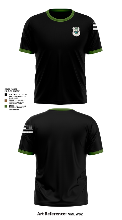 Peoples Protection Agency, LLC 33434129 Short Sleeve Performance Shirt - 25