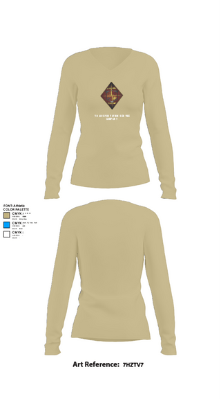 Women's Long Sleeve Vneck Shirt, Transportation service company, Marines, Teamtime, Team time, sublimation, custom sports apparel, team uniforms, spirit wear, spiritwear, sports uniforms, custom shirts, team store, custom team store, fundraiser sports, apparel fundraiser