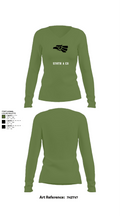 578th A Co 41314696 Women's Long Sleeve V-neck Shirt - 40