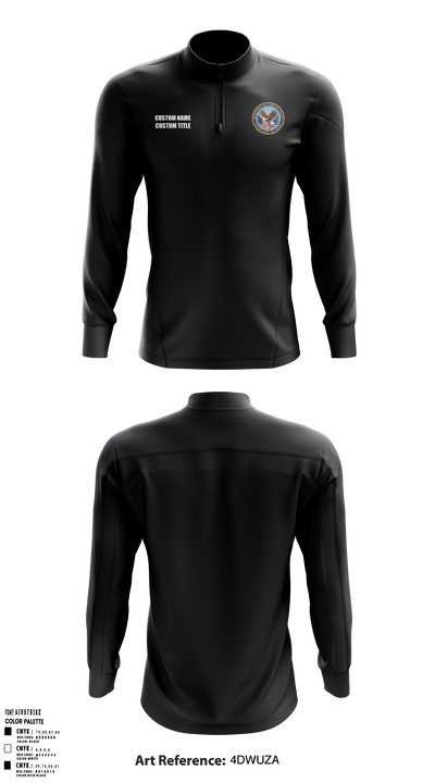 Veterans Affairs IT Quarter Zip Jacket - 3