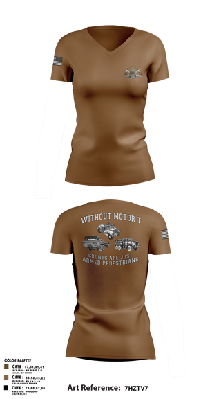Women's Short Sleeve Vneck Shirt, Storm Breaker’s, Marines, Teamtime, Team time, sublimation, custom sports apparel, team uniforms, spirit wear, spiritwear, sports uniforms, custom shirts, team store, custom team store, fundraiser sports, apparel fundraiser
