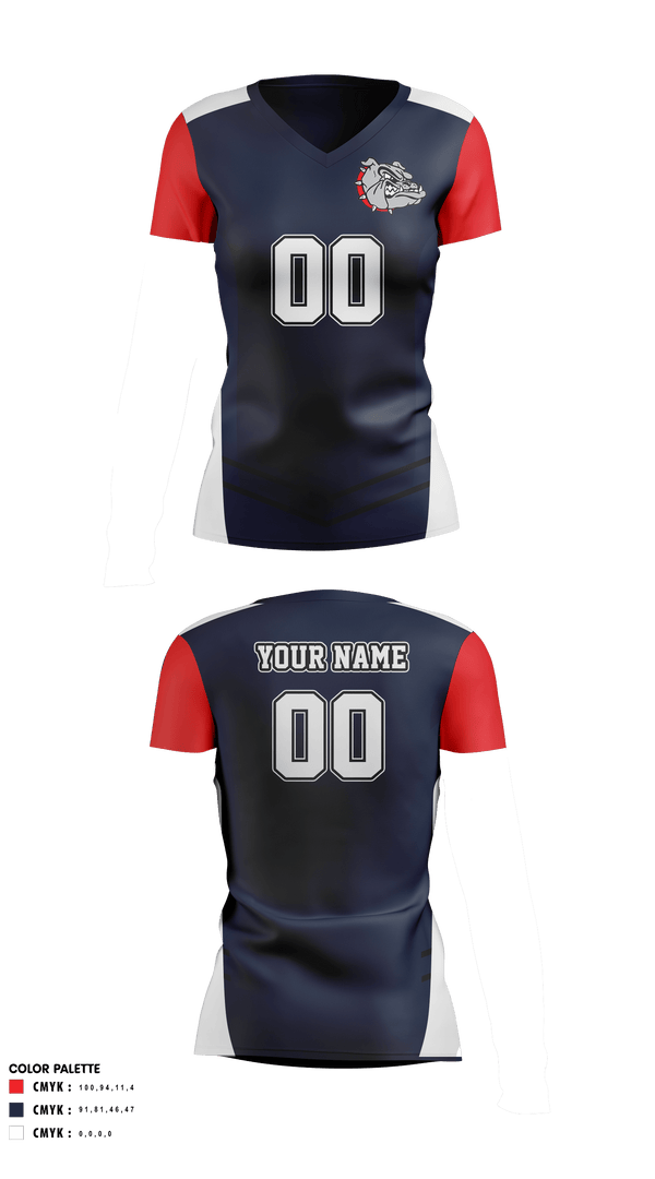 Women's Short Sleeve Vneck Shirt, Plainview High School Volleyball, Women's Volleyball, Teamtime, Team time, sublimation, custom sports apparel, team uniforms, spirit wear, spiritwear, sports uniforms, custom shirts, team store, custom team store, fundraiser sports, apparel fundraiser