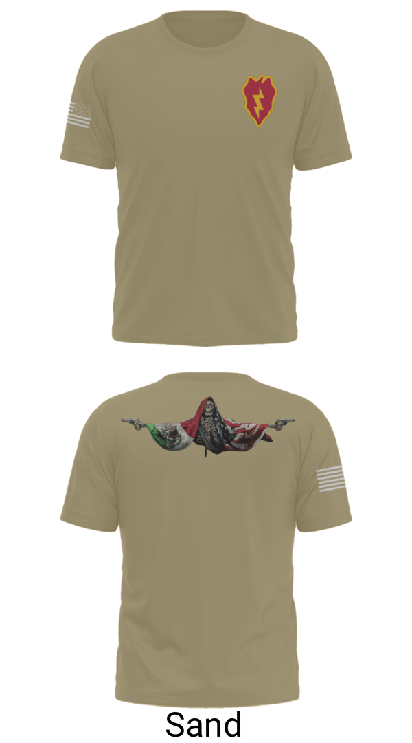 Short Sleeve Performance Shirt, 25th ID, Army, Teamtime, Team time, sublimation, custom sports apparel, team uniforms, spirit wear, spiritwear, sports uniforms, custom shirts, team store, custom team store, fundraiser sports, apparel fundraiser