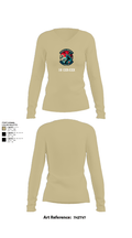 18 CES/CEX 15967119 Women's Long Sleeve V-neck Shirt - 82