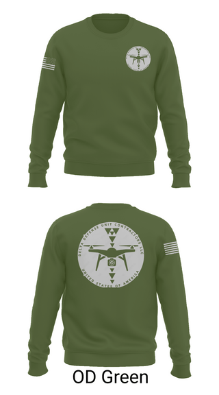 Crew Neck Sweatshirt, Delta Defense Unit, Police, Teamtime, Team time, sublimation, custom sports apparel, team uniforms, spirit wear, spiritwear, sports uniforms, custom shirts, team store, custom team store, fundraiser sports, apparel fundraiser