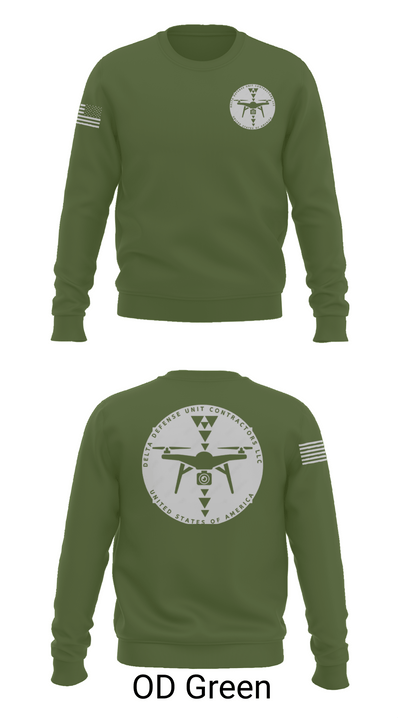 Delta Defense Unit 32292143 Crew Neck Sweatshirt - 43