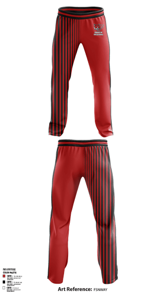 Sweatpants, Franklin Senior High School Volleyball, Women's Volleyball, Teamtime, Team time, sublimation, custom sports apparel, team uniforms, spirit wear, spiritwear, sports uniforms, custom shirts, team store, custom team store, fundraiser sports, apparel fundraiser