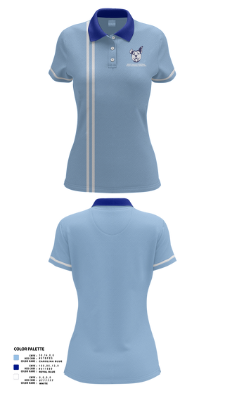 Womens Short Sleeve Performance Polo, West Allis Central High School Bowling, Bowling, Teamtime, Team time, sublimation, custom sports apparel, team uniforms, spirit wear, spiritwear, sports uniforms, custom shirts, team store, custom team store, fundraiser sports, apparel fundraiser