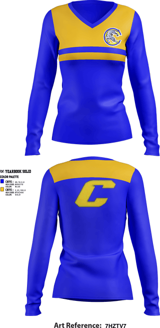 Womens Long Sleeve Vneck Shirt, Crisp County High School Cheer, Cheer, Teamtime, Team time, sublimation, custom sports apparel, team uniforms, spirit wear, spiritwear, sports uniforms, custom shirts, team store, custom team store, fundraiser sports, apparel fundraiser