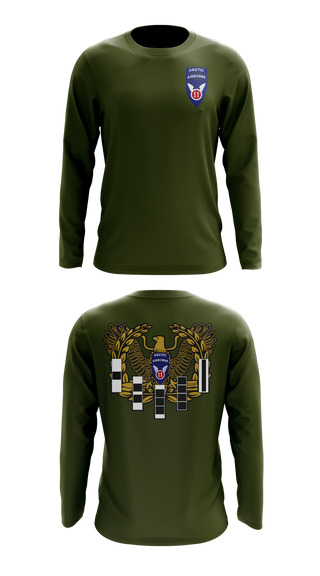 Long Sleeve Performance Shirt, 11th ABN DIV WO, , Teamtime, Team time, sublimation, custom sports apparel, team uniforms, spirit wear, spiritwear, sports uniforms, custom shirts, team store, custom team store, fundraiser sports, apparel fundraiser