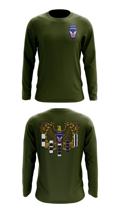 11th ABN DIV WO 32210325 Long Sleeve Performance Shirt 42