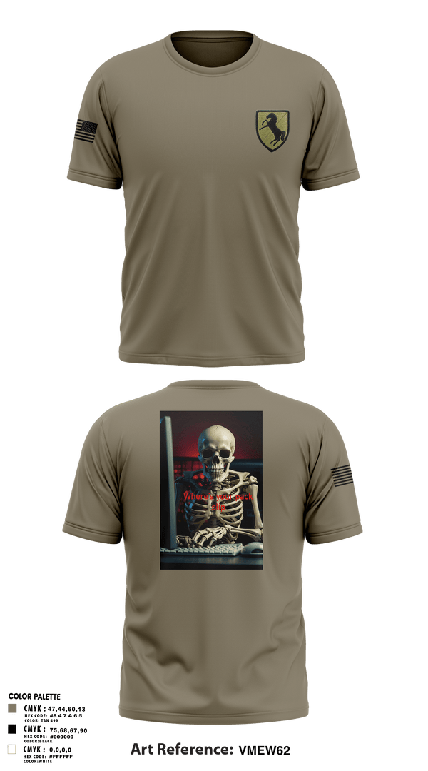 Short Sleeve Performance Shirt, 1/11 acr, Army, Teamtime, Team time, sublimation, custom sports apparel, team uniforms, spirit wear, spiritwear, sports uniforms, custom shirts, team store, custom team store, fundraiser sports, apparel fundraiser